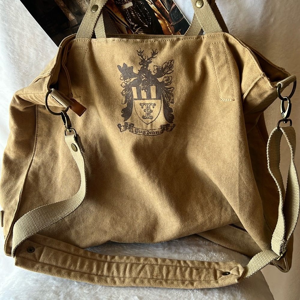 Tug Jean Crossbody Canvas Bag 🔥